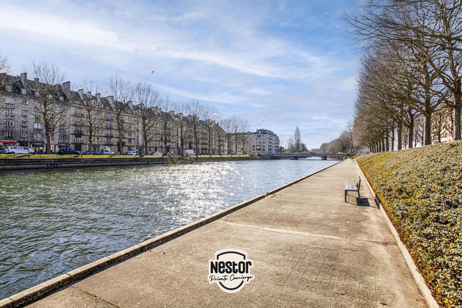 La Casa Bella — Parking Prive & Vue Sur L'Abbaye Daire Caen Dış mekan fotoğraf