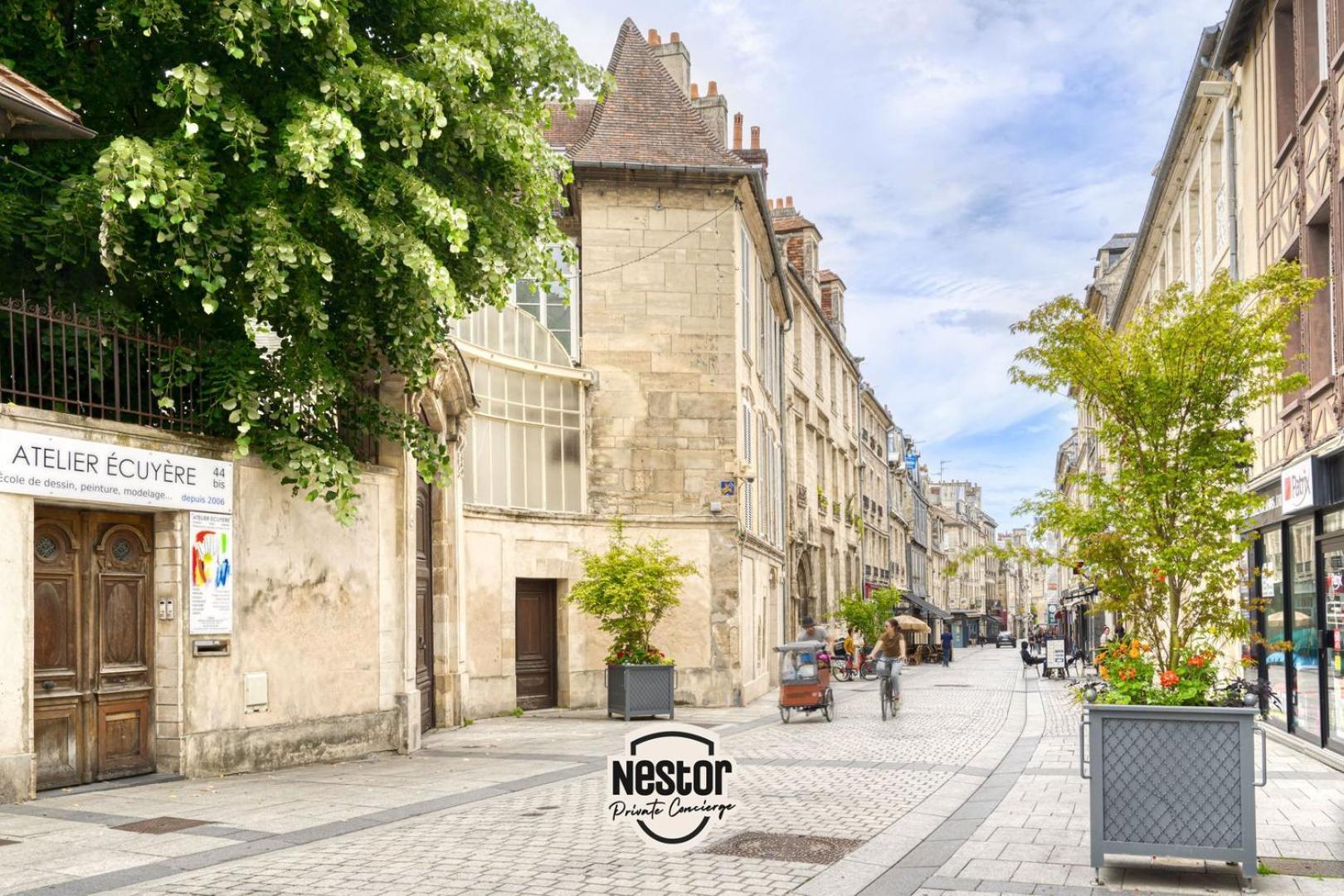 La Casa Bella — Parking Prive & Vue Sur L'Abbaye Daire Caen Dış mekan fotoğraf