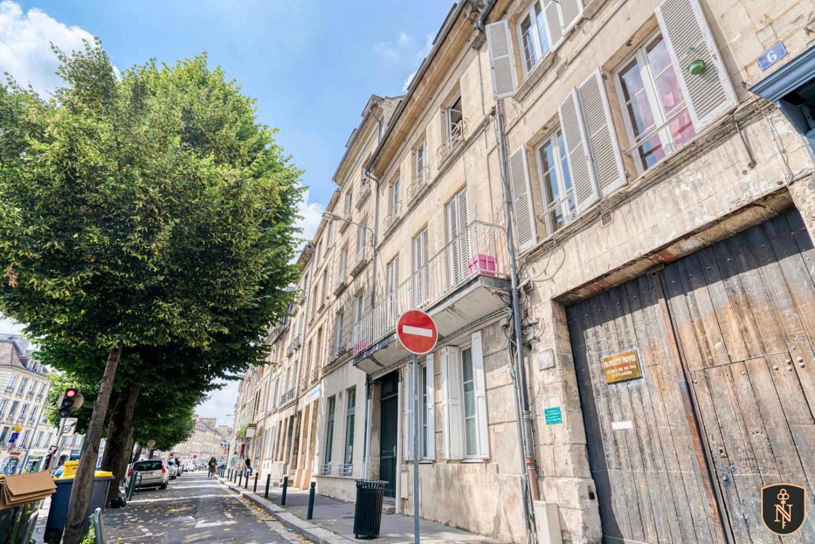 La Casa Bella — Parking Prive & Vue Sur L'Abbaye Daire Caen Dış mekan fotoğraf