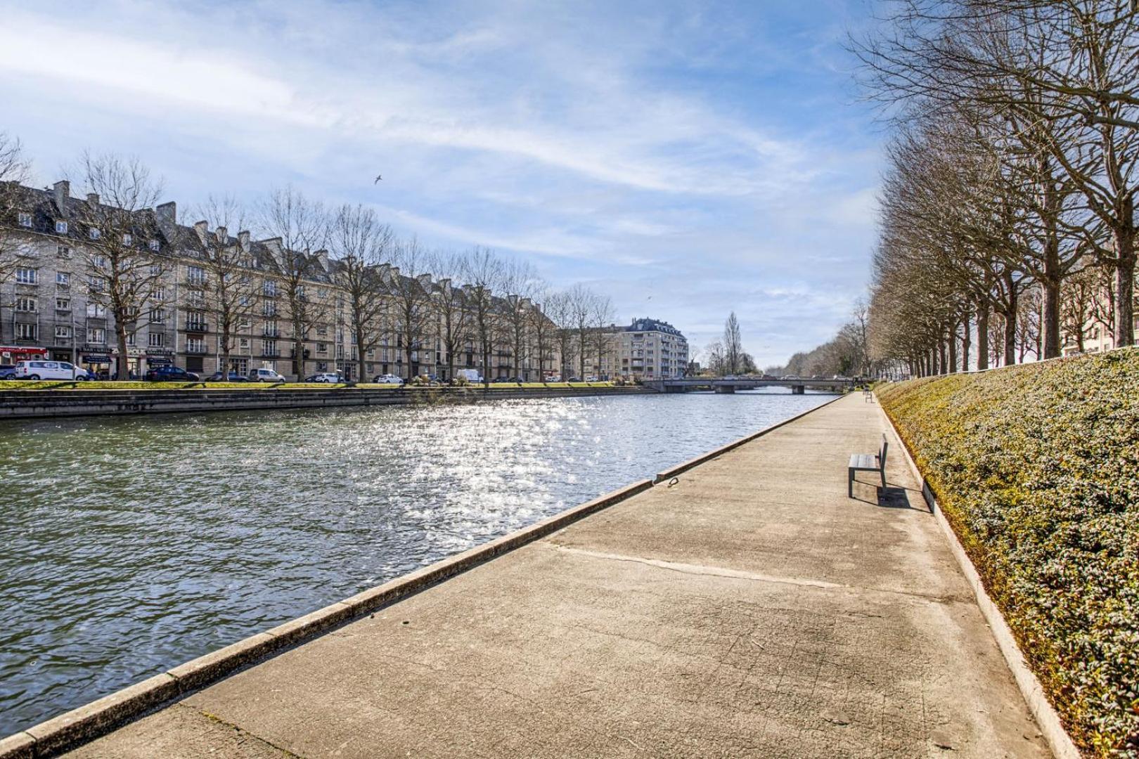 La Casa Bella — Parking Prive & Vue Sur L'Abbaye Daire Caen Dış mekan fotoğraf