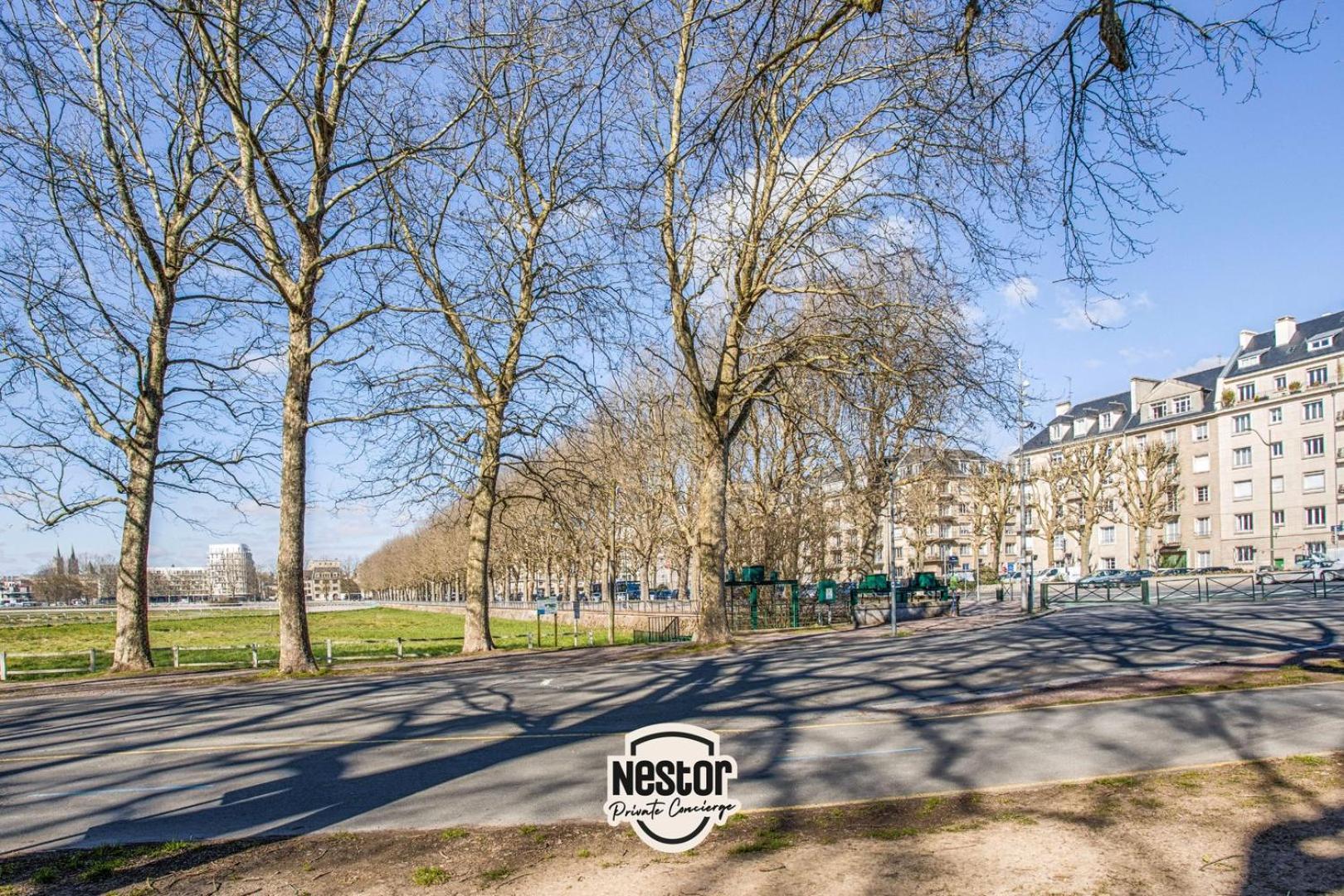 La Casa Bella — Parking Prive & Vue Sur L'Abbaye Daire Caen Dış mekan fotoğraf